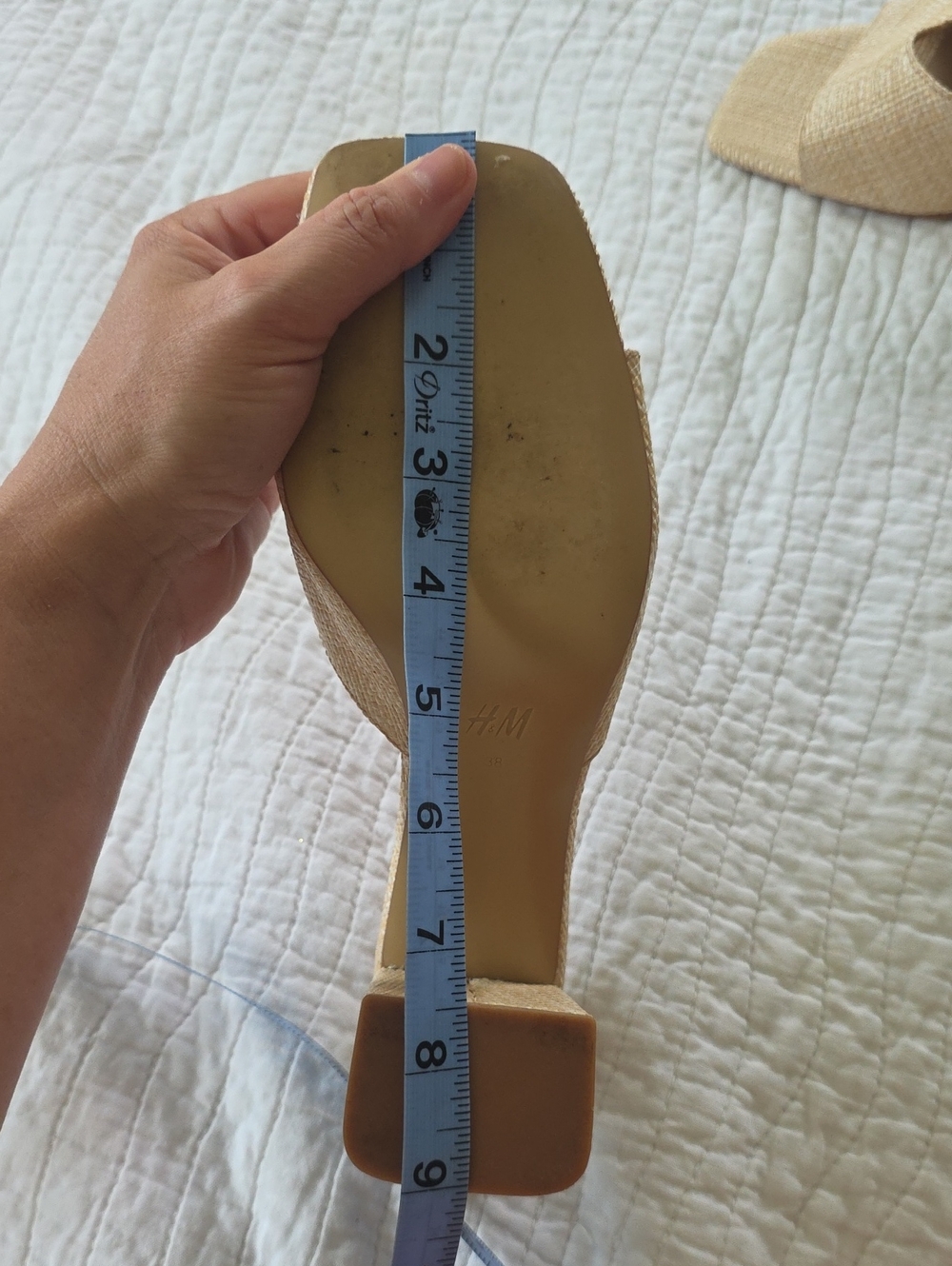 Straw Sandals Size 38 - Picture 8 of 12